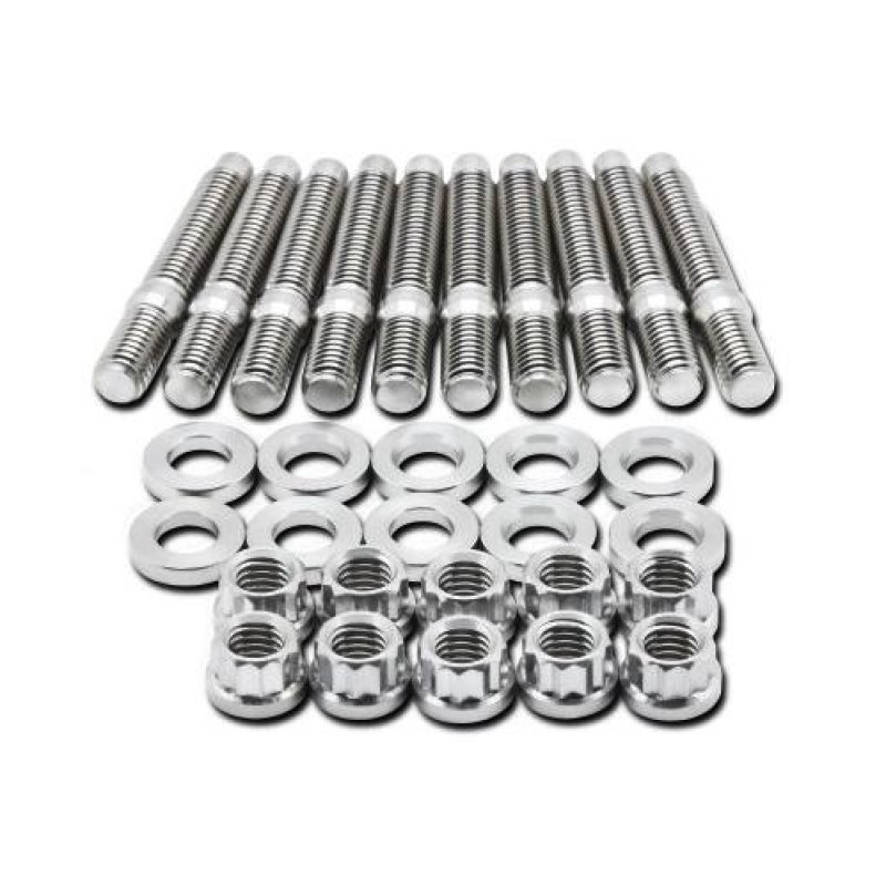 BLOX Racing BLOX Racing Manifold M8x1.25x45mm Stud Kit 10-piece