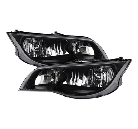 xTune Saturn ION Coupe 03-07 (Not Sedan) OEM Style Headlights - Black HD-JH-SAION-2D-BK