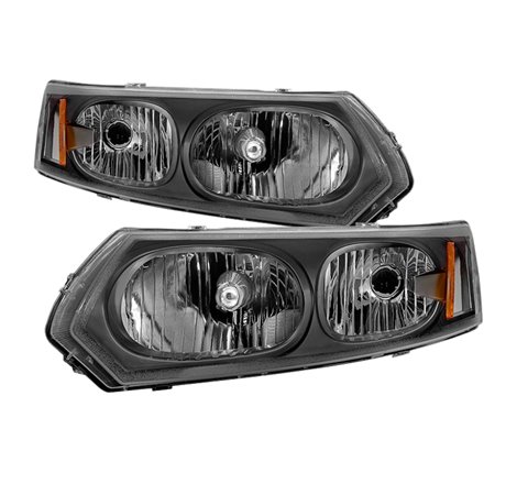 xTune Saturn ION Sedan only 03-07 OEM Style Headlights - Black HD-JH-SAION-4D-BK