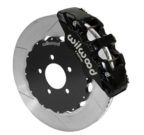 Wilwood AERO6 Front Big Brake Kit 14.00in Black 03-11 Crown Victoria