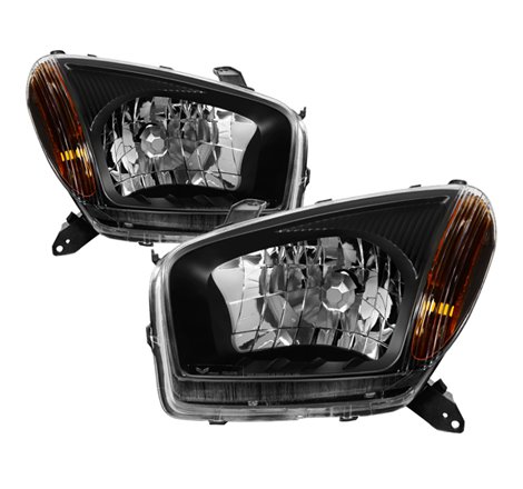 xTune Toyota RAV4 2001-2003 OEM Style Headlights - Black HD-JH-TRAV4-AM-BK