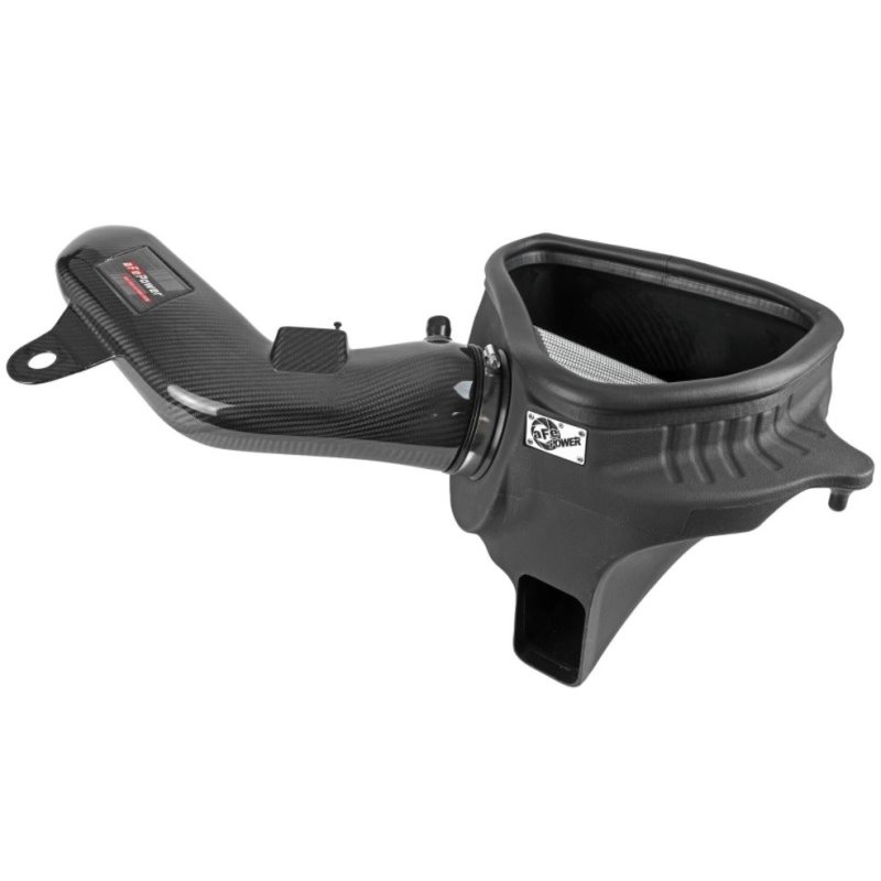 aFe Track Series Carbon Fiber Intake w/Pro DRY S Filter BMW M2 (F87) 16-18 L6-3.0L (t) N55