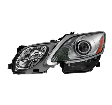 xTune Lexus GS 06-11 OE Projector Headlights (w/AFS. HID fit) - Chrome Left PRO-JH-LGS06-AFS-AM-C-L