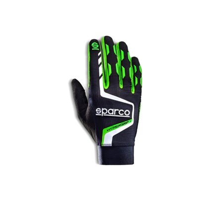 Sparco Gloves Hypergrip+ 08 Black/Green