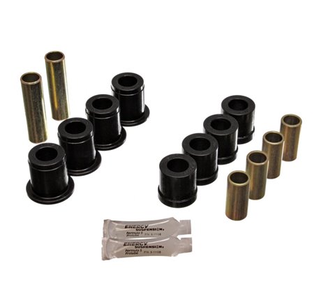 Energy Suspension 87-95 Nissan Pathfinder 2WD/4WD Black Front Control Arm Bushing Set