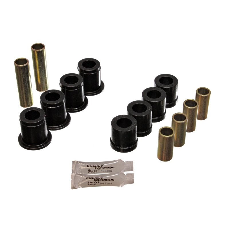 Energy Suspension 87-95 Nissan Pathfinder 2WD/4WD Black Front Control Arm Bushing Set