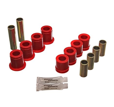 Energy Suspension 87-95 Nissan Pathfinder 2WD/4WD Red Front Control Arm Bushing Set