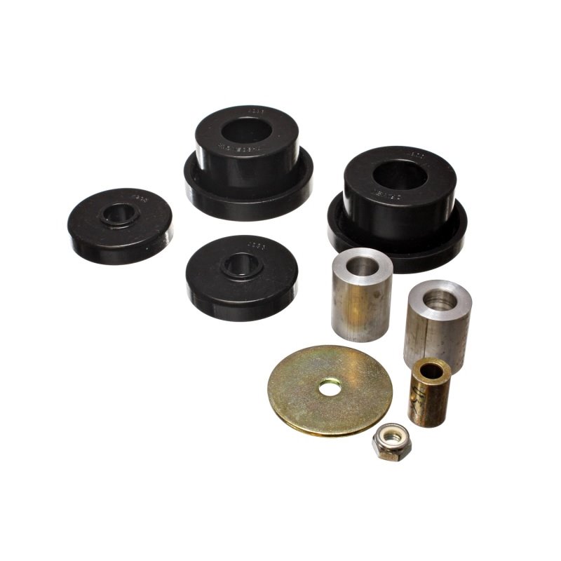 Energy Suspension 08-10 Chrysler Challenger/07-10 Charger RWD Black Rear Diff Mount Bushing Set