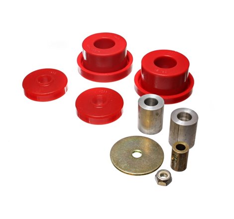 Energy Suspension 08-10 Chrysler Challenger/07-10 Charger RWD Red Rear Diff Mount Bushing Set