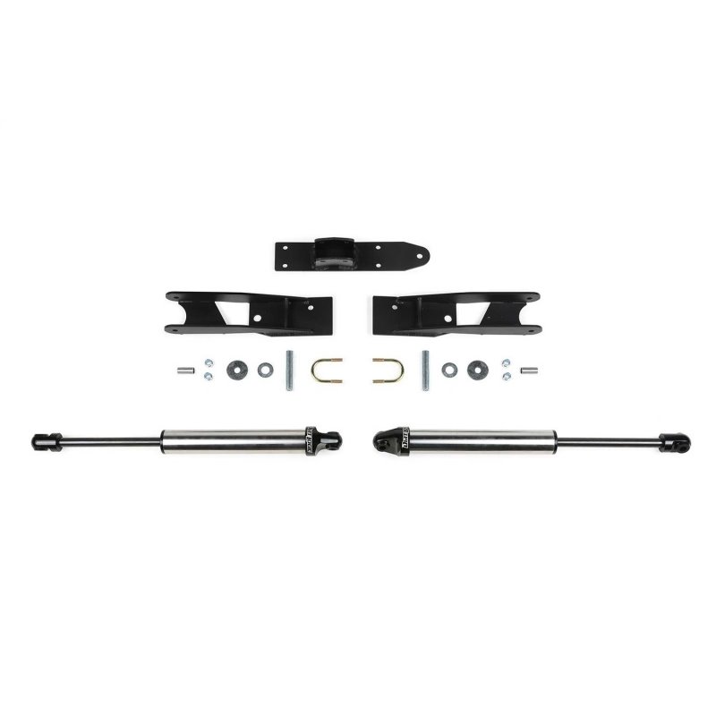 Fabtech 20-21 GM 2500HD/3500HD 4WD Dual HD Dirt Logic Steering Stabilizer