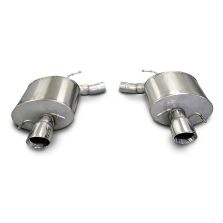 Corsa 09-13 Cadillac CTS Sedan V 6.2L V8 Polished Sport Axle-Back Exhaust