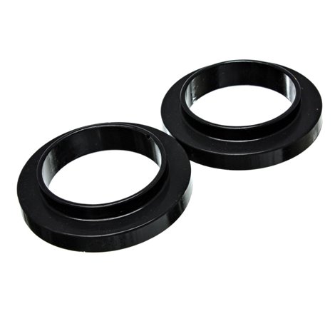 Energy Suspension Universal 3 3/4in ID 25 7/16in OD 3/4in H Black Coil Spring Isolators (2 per set)