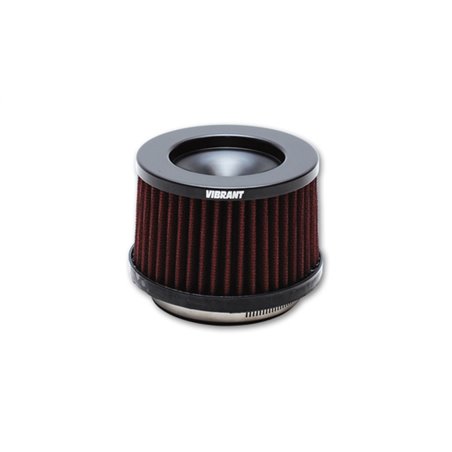 Vibrant The Classic Perf Air Filter 4.75in O.D. Cone x 3-5/8in Tall x 4in inlet I.D. Turbo Outlets