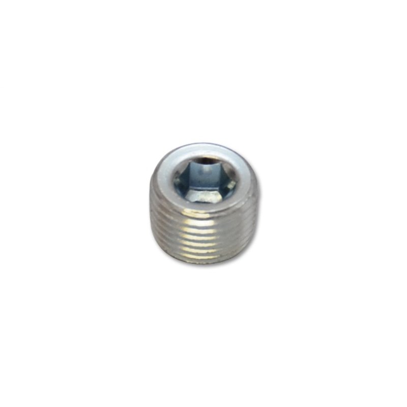 Vibrant 1/8in NPT Male Plug for EGT weld bung - Zinc Plated Mild Steel