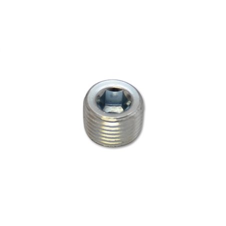 Vibrant 1/8in NPT Male Plug for EGT weld bung - Zinc Plated Mild Steel