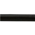 Vibrant -16 AN Black Nylon Braided Flex Hose (2 foot roll)