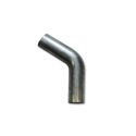 Vibrant 2in O.D. T304 SS 60 deg Mandrel Bend 6in x 6in leg lengths (2in Centerline Radius)