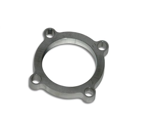 Vibrant GT series / T3 Discharge Flange (4 Bolt) with 2.5in Inlet ID Mild Steel 1/2in Thick