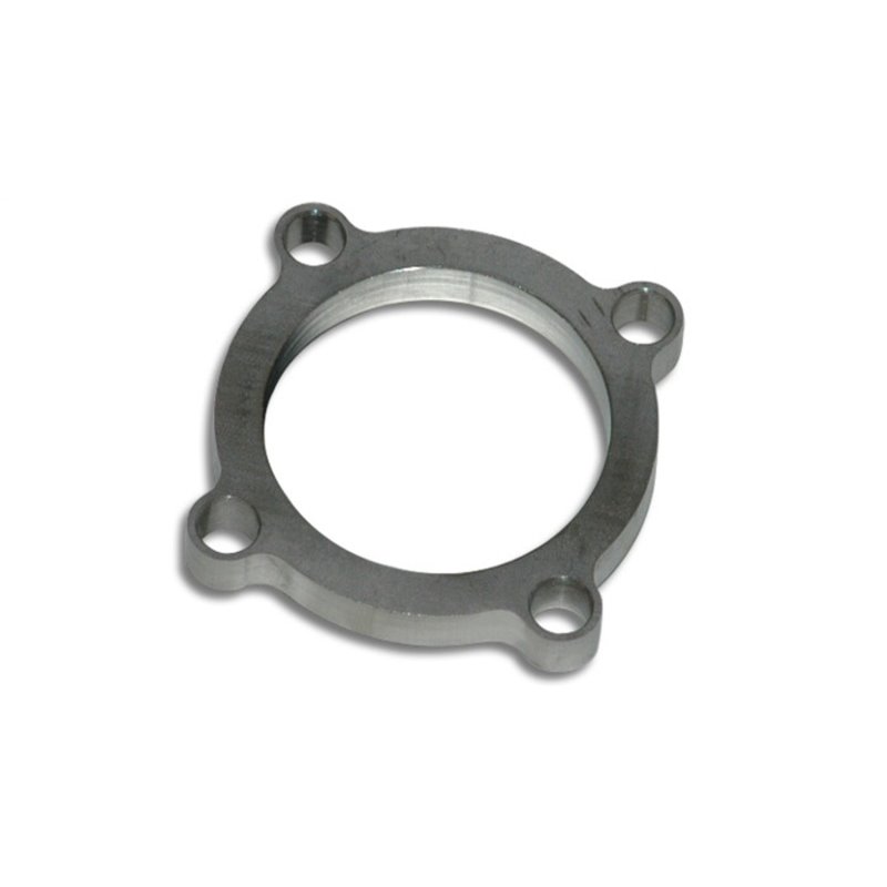 Vibrant GT series / T3 Discharge Flange (4 Bolt) with 2.5in Inlet ID Mild Steel 1/2in Thick