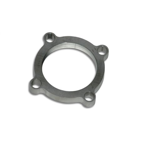 Vibrant GT series / T3 Discharge Flange (4 Bolt) with 2.5in Inlet ID Mild Steel 1/2in Thick