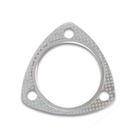 Vibrant 3-Bolt High Temperature Exhaust Gasket (2.5in I.D.)