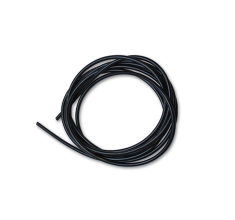 Vibrant 1/8 (3.2mm) I.D. x 50 ft. Silicon Vacuum Hose - Black