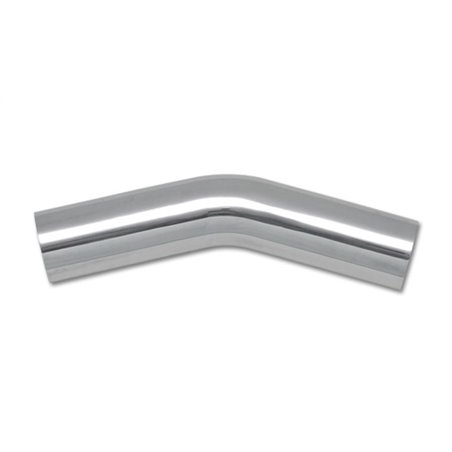 Vibrant 1.5in O.D. Universal Aluminum Tubing (30 degree bend) - Polished