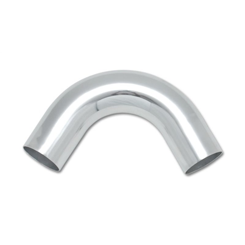 Vibrant 1.5in O.D. Universal Aluminum Tubing (120 degree bend) - Polished