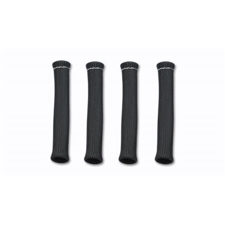 Vibrant 3/4in Dia Spark Plug Boot Insulator (4/Pack) Black color