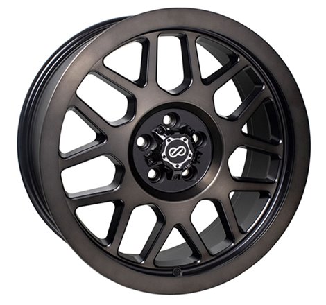 Enkei Matrix 17x9 5x127 10mm Offset 108mm Bore Brushed Black Wheel