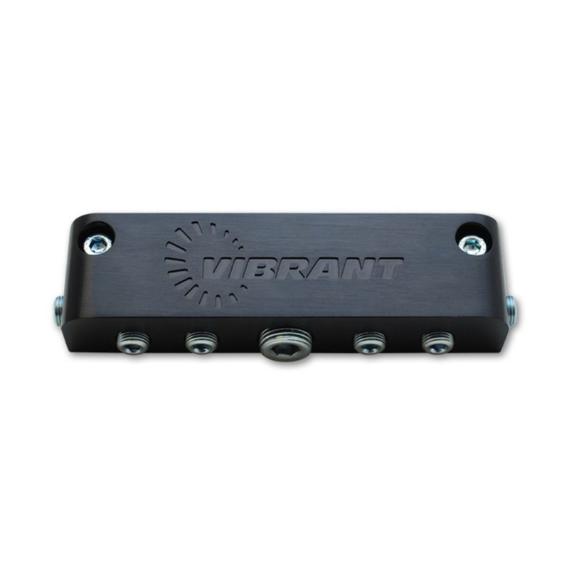 Vibrant Aluminum Vacuum Manifold (new design) - Black