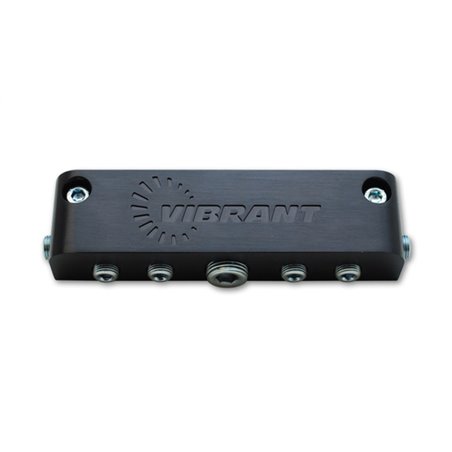 Vibrant Aluminum Vacuum Manifold (new design) - Black