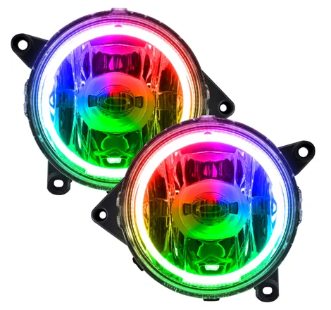 Oracle Ford Mustang GT 13-14 LED Fog Halo Kit - ColorSHIFT SEE WARRANTY