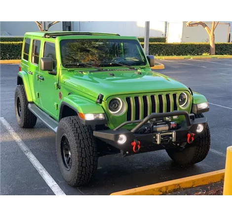 Oracle Jeep Wrangler JK/JL/JT High Performance W LED Fog Lights - White SEE WARRANTY