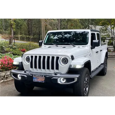 Oracle Jeep Wrangler JK/JL/JT High Performance W LED Fog Lights - White SEE WARRANTY