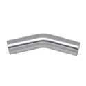 Vibrant 3.5in O.D. Universal Aluminum Tubing (30 degree Bend) - Polished