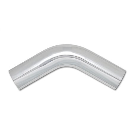 Vibrant 3in O.D. Universal Aluminum Tubing (60 degree Bend) - Polished