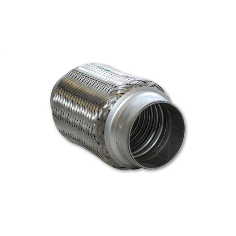 Vibrant SS Flex Coupling without Inner Liner 1.5in inlet/outlet x 4in long