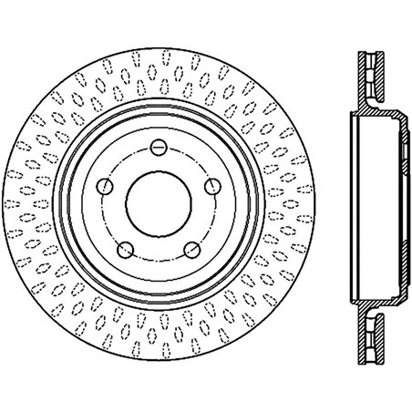 StopTech 12-13 Jeep SRT8 Rear Right Slotted Sport Brake Rotor