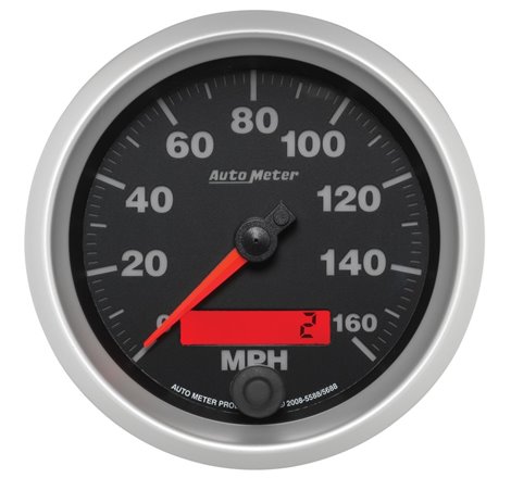 Autometer Electric Programmable 85.7mm Speedometer 160MPH