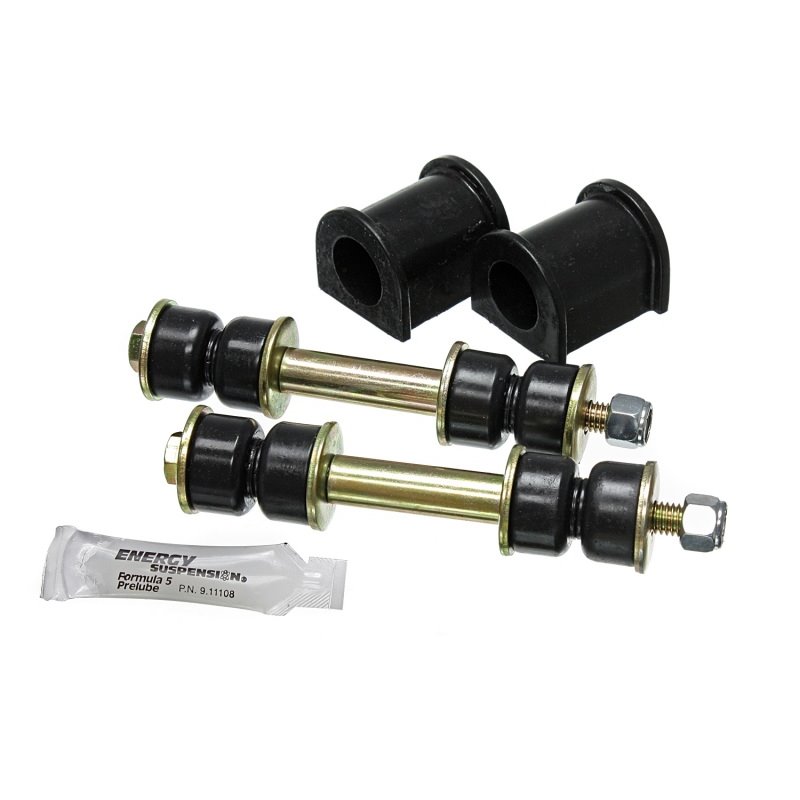 Energy Suspension 87-95 Pathfinder Black 24mm Front Sway Bar Frame Bushings