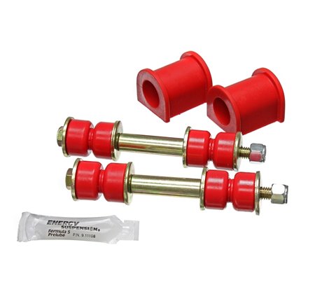 Energy Suspension 87-95 Pathfinder Red 24mm Front Sway Bar Frame Bushings