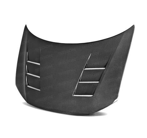 Seibon 12-13 Honda Civic 2dr TS-Style Carbon Fiber Hood