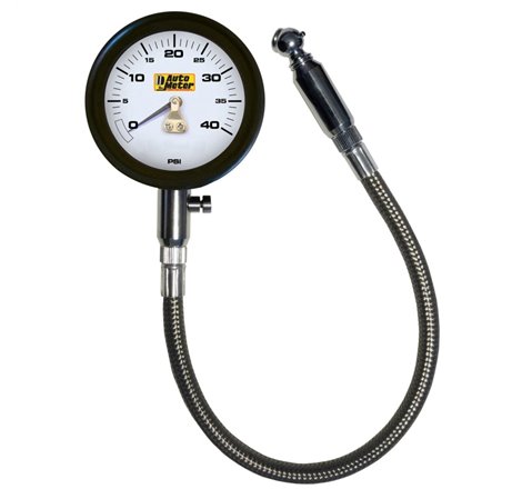 Autometer NASCAR Performance 40PSI Lo-Pressure Tire Pressure Gauge