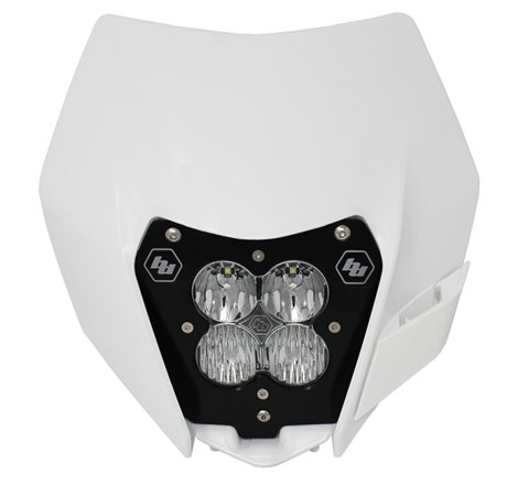 Baja Designs KTM Headlight Kit DC 14-On w/Headlight Shell White XL Pro Series