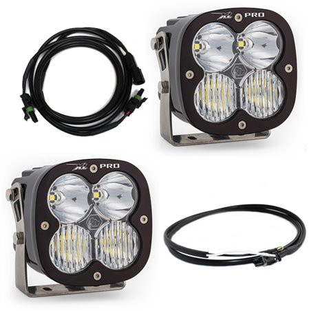 Baja Designs Jeep JL/JT Rubicon Steel Bumper LED Light Kit XL Pro w/Upfitter