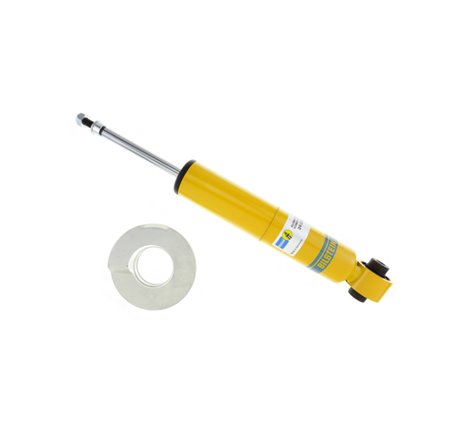 Bilstein B6 Series HD 46mm Monotube Shock Absorber - Lower-Eye 12.1mm, Upper-Stem, Yellow