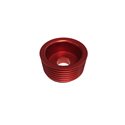 Torque Solution Lightweight Alternator Pulley (Red): Hyundai Genesis Coupe 3.8 2010+