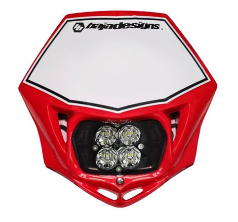 Baja Designs Motorcycle Race Light LED DC Red Squadron Sport