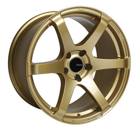 Enkei T6S 17x8 45mm Offset 5x100 Bolt Pattern 72.6 Bore Gold Wheel